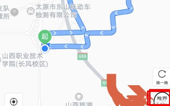 2021百度地图跑步路线如何设置。