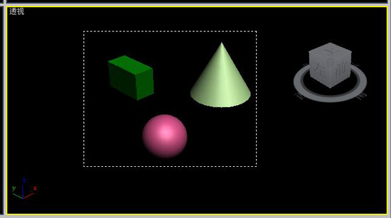 3dmax选择工具变成圆形的处理操作讲述。