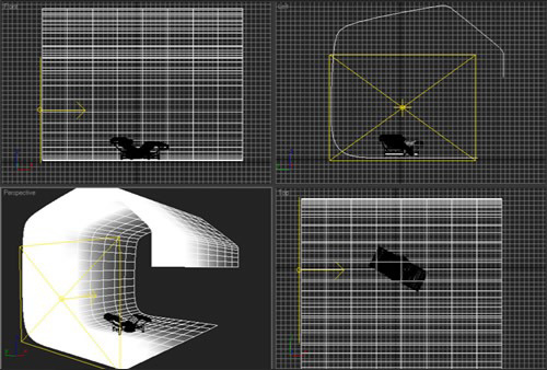 3Dmax制作影楼灯光效果的图文操作。