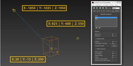 3dmax制作烟雾效果的操作步骤。