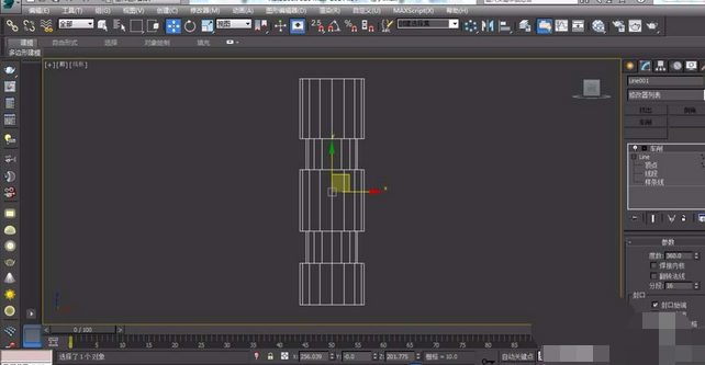 3DMAX建模六楞柱子模型的图文操作讲解。
