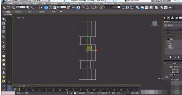 3DMAX建模六楞柱子模型的图文操作讲解。
