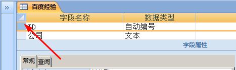 access报表自定义设置主键的详细操作。