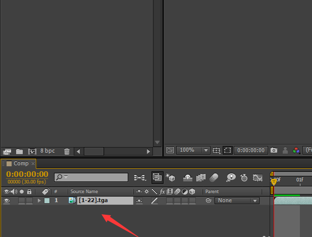 AE制作花开动画的图文操作过程。