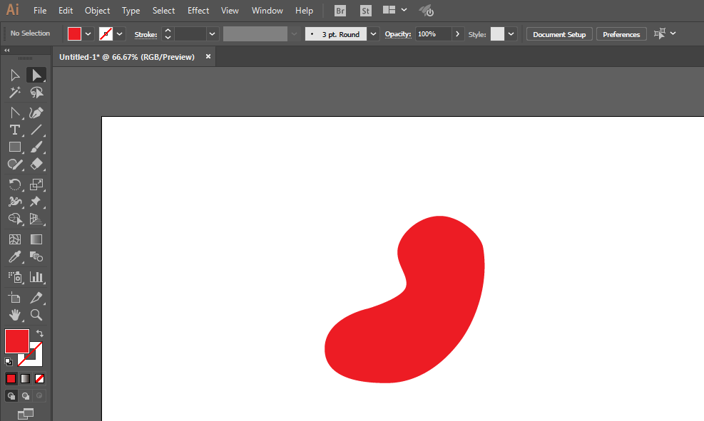 ai打造胃图标的详细操作过程。