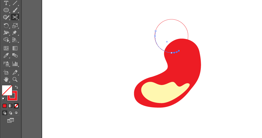 ai打造胃图标的详细操作过程。