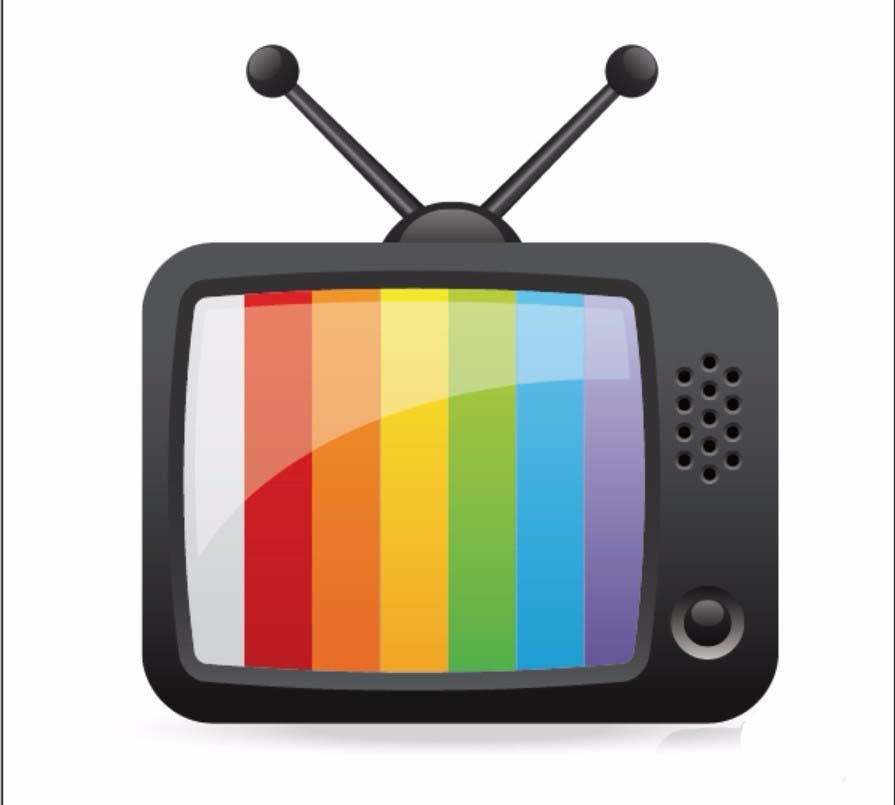 ai打造老式彩电图标的操作流程。