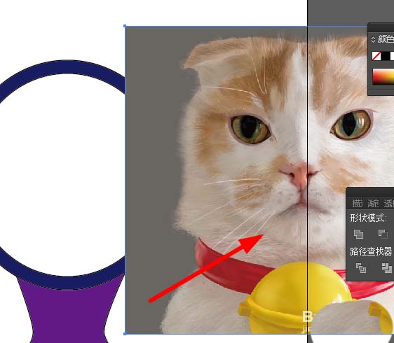 ai合成小猫照镜子效果图的详细步骤。