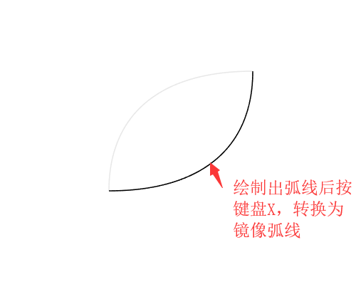 ai画出弧线的操作步骤讲解。