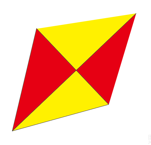 ai绘制拼色风筝的操作步骤讲解。