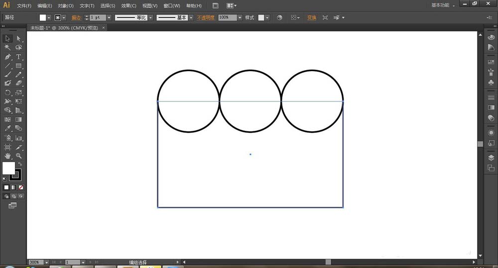 ai设计简笔画效果的蛋糕图标的教程。