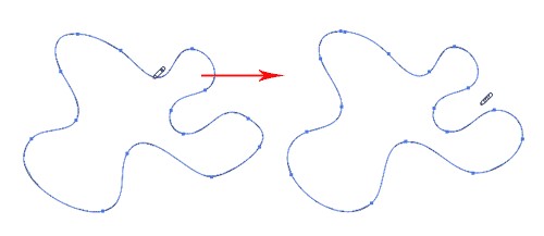 AI使用铅笔工具做出光滑线条的详细操作过程。