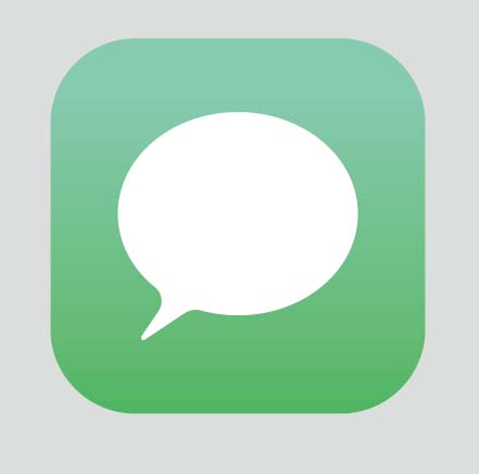 AI制作短信信息图标的详细操作。