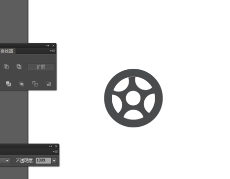 ai制作轮胎图的操作流程。