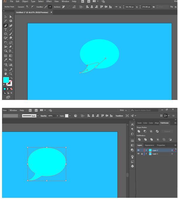 ai制作一个聊天群旗帜的图文操作。
