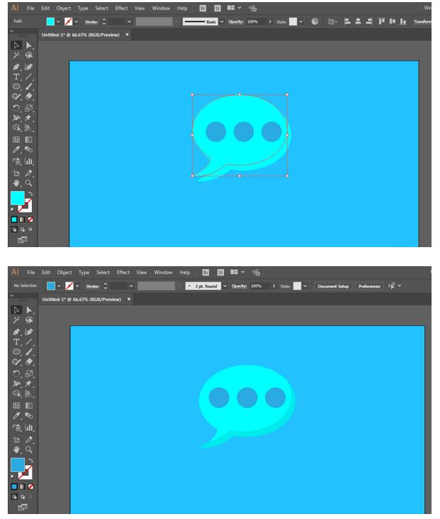 ai制作一个聊天群旗帜的图文操作。