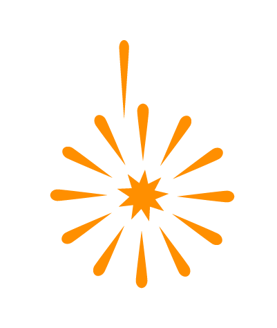 ai制作矢量烟花图的操作步骤。