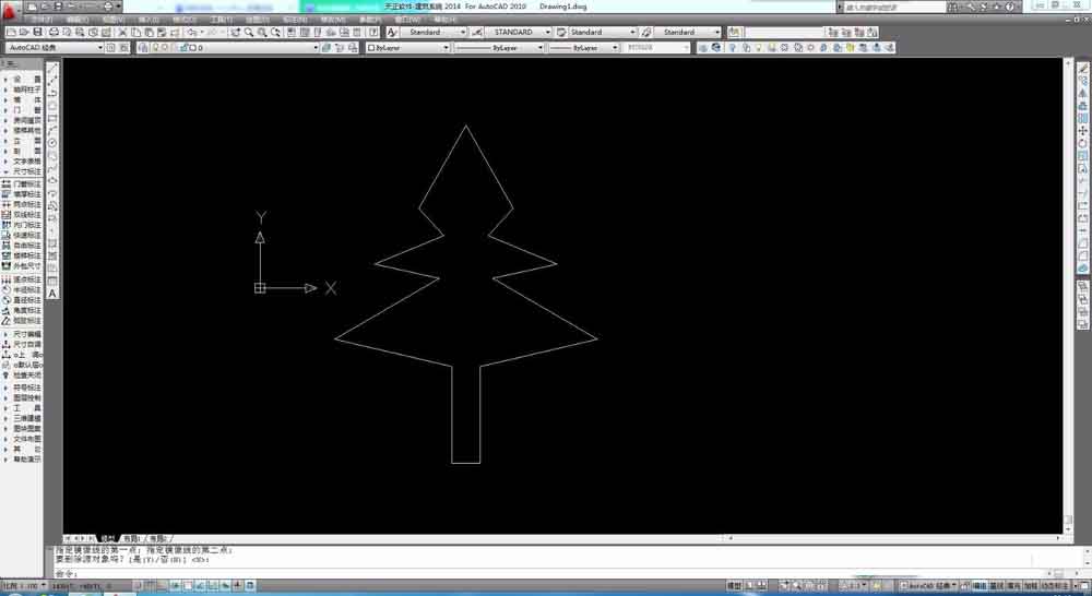 AutoCAD中镜像功能使用操作讲解。