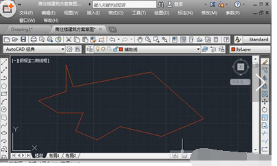 AutoCAD创建面域的操作流程截图