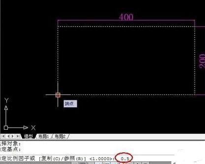AutoCAD2010调整调整比例的基础操作。