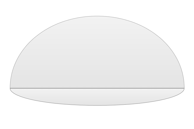 Axure RP 8制作拱桥倒影图的图文操作。