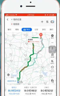 百度地图高速优先如何开启。