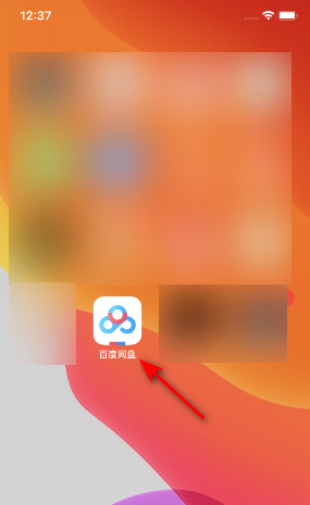 百度网盘如何设为尊享图标。