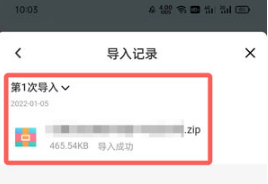 百度网盘青春版导入记录如何查看。