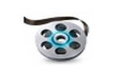 百度影音设置视频亮度的操作过程。