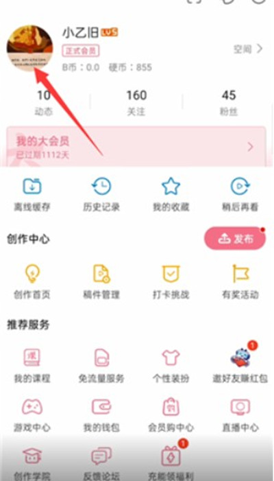 哔哩哔哩如何查看自己的投币记录。