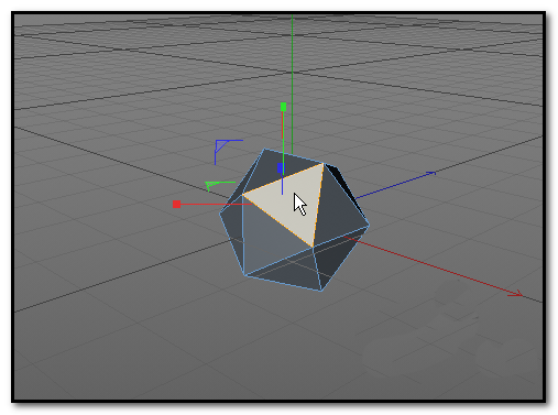 C4D制作镂空效果宝石模型的图文操作。