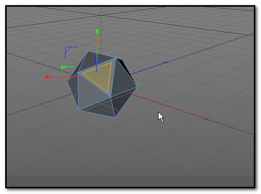 C4D制作镂空效果宝石模型的图文操作。