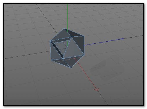 C4D制作镂空效果宝石模型的图文操作。