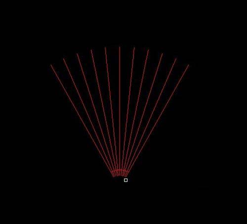 CAD制作弧形建筑户型图的详细操作。