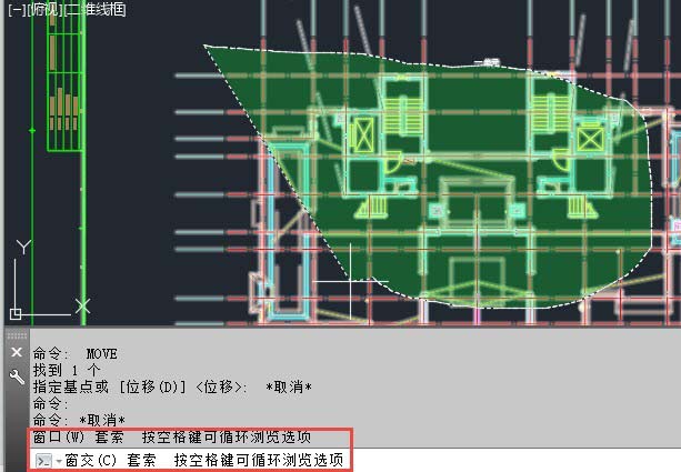 CAD2015框选变成套索形式的处理操作讲述。