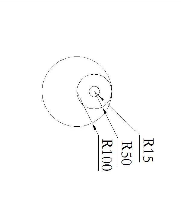 CAD制作八卦图的操作流程。