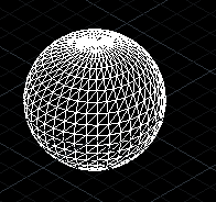 CAD创建半径150的球体模型的具体操作。