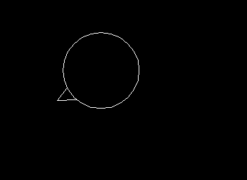 CAD制作简笔画梅花鹿的具体操作。