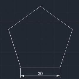 CAD指定比例因子进行缩放的操作过程截图