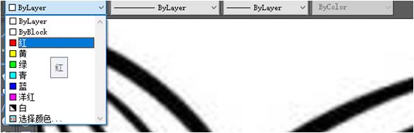 CAD使用曲线工具做出荷花图案的详细操作。