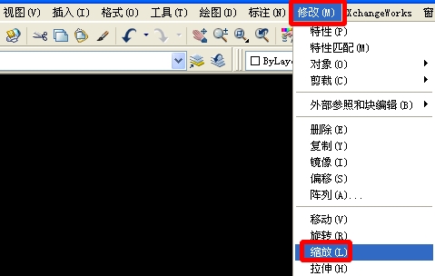 cad中缩放功能的使用操作讲解。