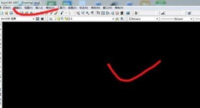 cad2010制作虚线的简单操作。