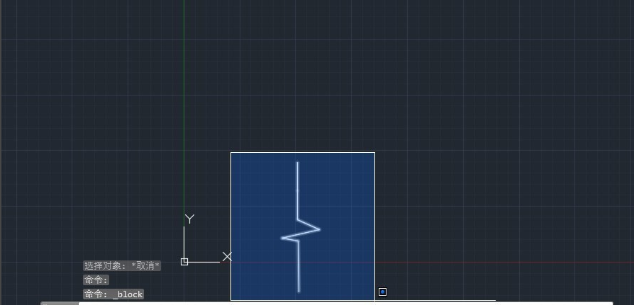cad制作折断线的操作流程。