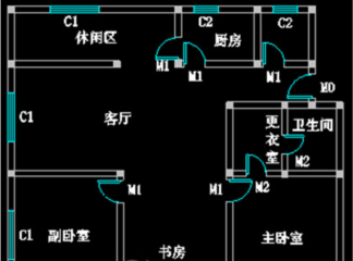CAD迷你家装使用教学，轻松绘制平面图