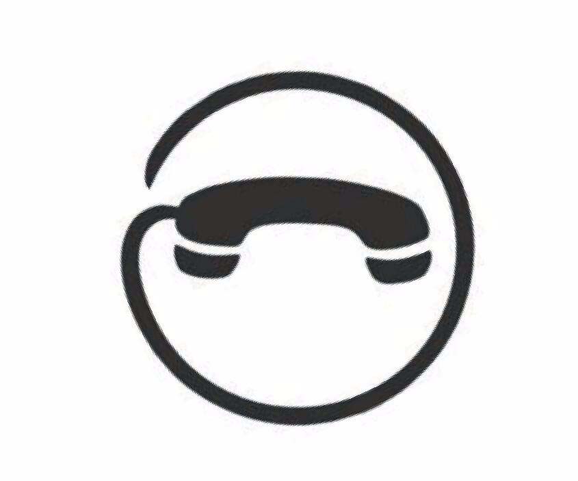 CDR制作电话图标的图文操作。