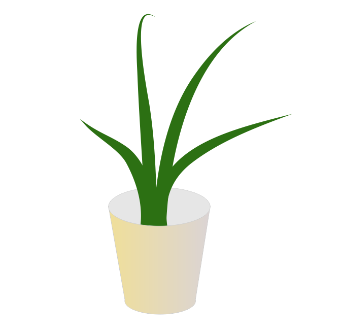 cdr制作绿植盆栽的图文操作。