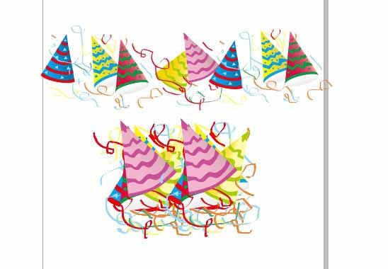 CDR制作圣诞帽的图文操作。
