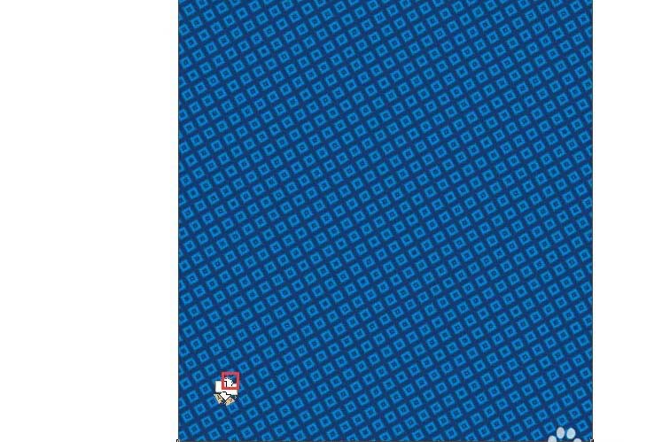 cdr制作宝蓝色格子背景图的图文操作。
