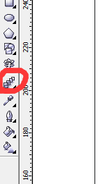cdr制作阴暗面的操作过程。