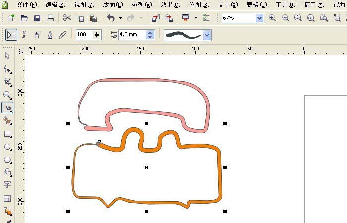 cdr制作老式电话机的图文操作。
